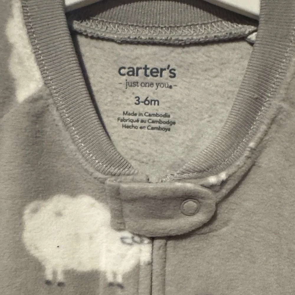 Carter's Soft Gray Sheep Sleep Sack
